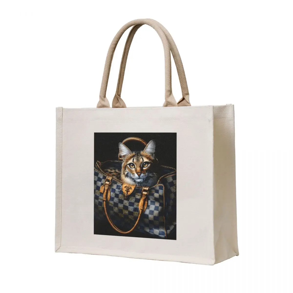 

Cat in a Designer Bag Tote Bag shopper bag women Gift bags bags woman 2025 university shopper