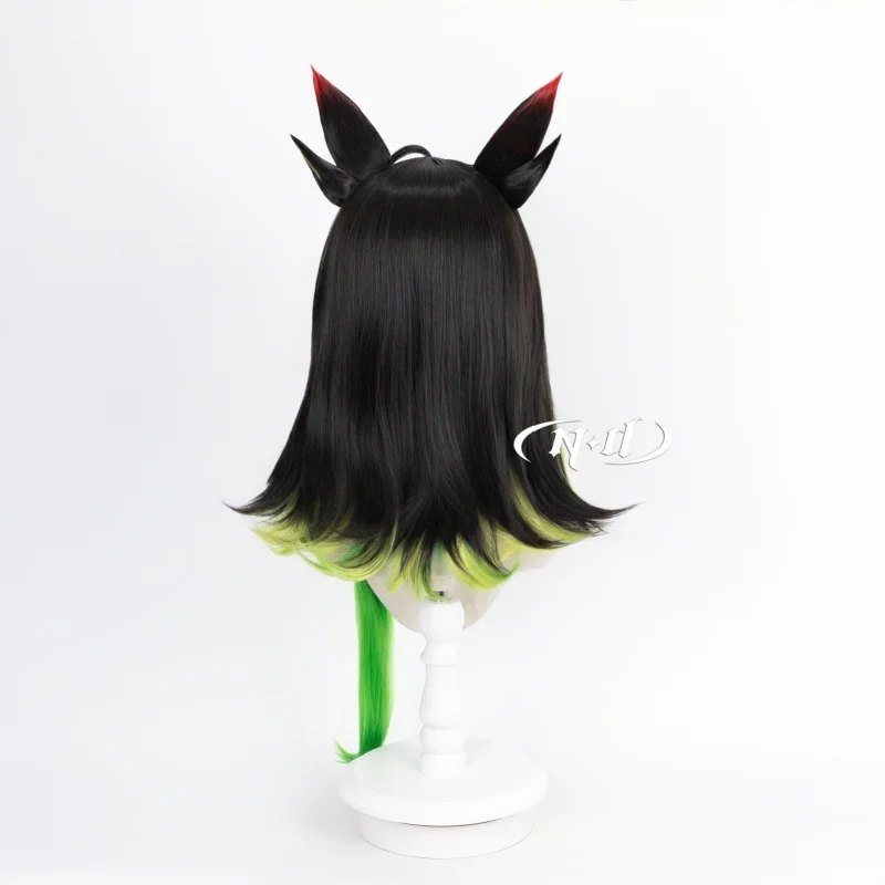 ND Mon3tr Cosplay Wigs Hairpiece Arknights Cosplay Hair Wigs for Comic Con Coser Costume Theme Party Heat Resistant Synthetic