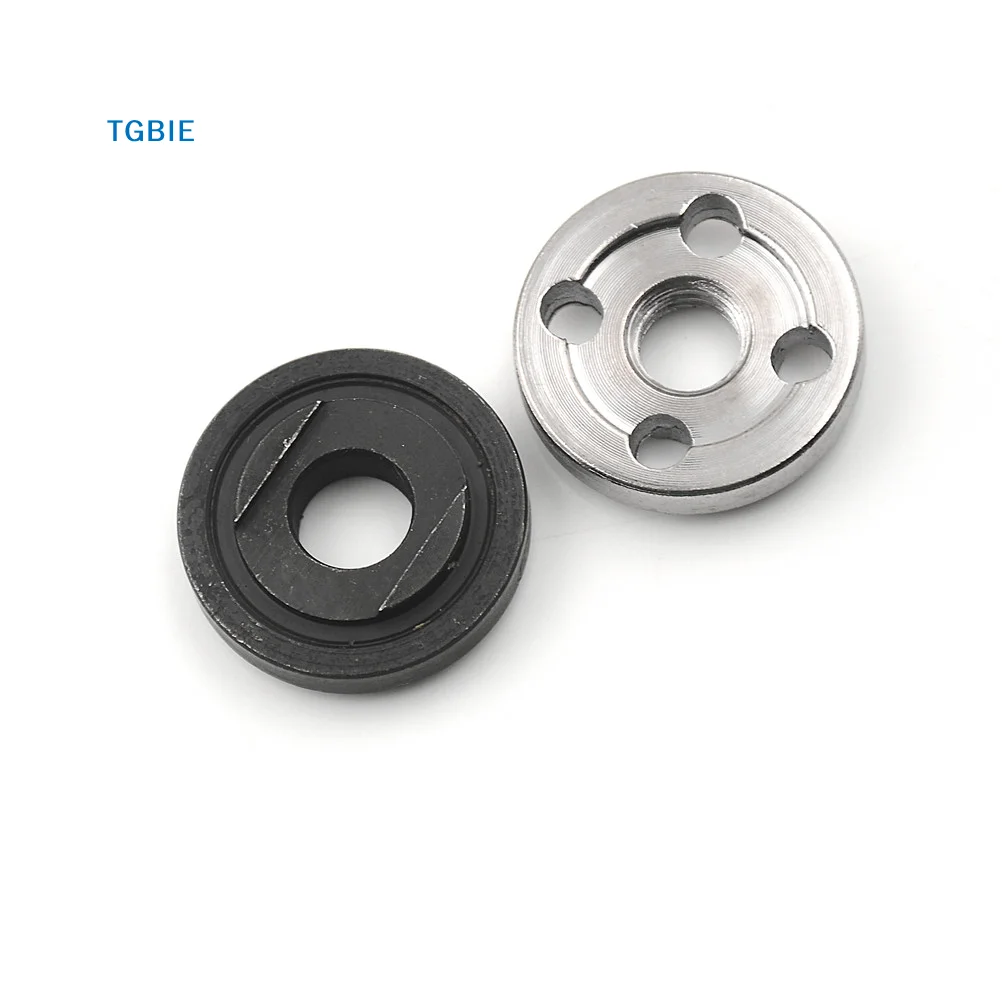 [TL]Electrical Angle Grinder Replacement Fitting Part Inner Outer Flange Nuts
