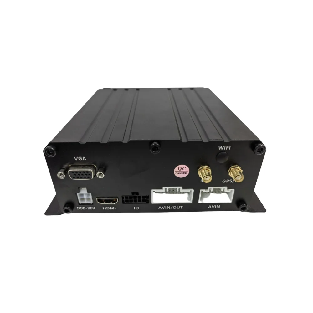 HDD Mobile DVR with 4G GPS SD Card 6 Channel MDVR Car Black Box CMSV6 Truck Bus Fleet Management System