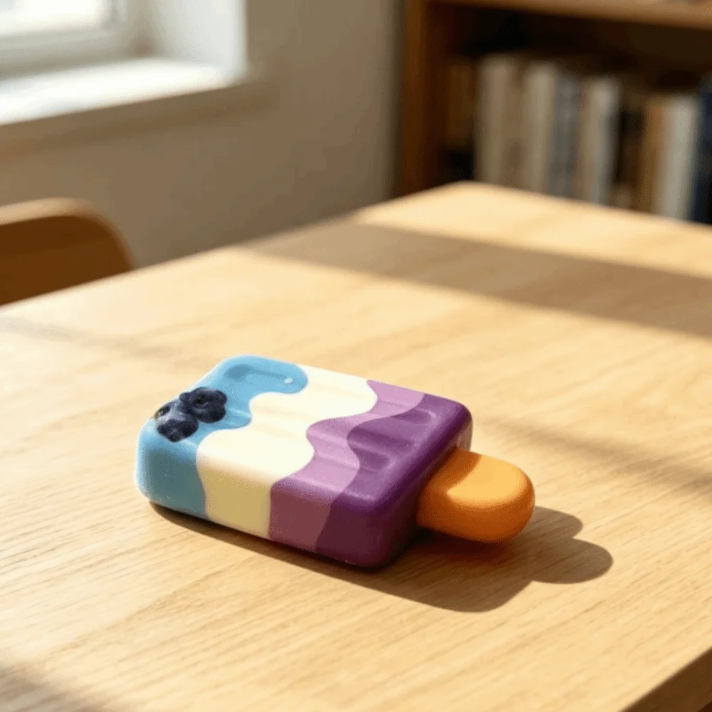 Simulated Ice Popsicle Ice Cream Squishy Slow Rising Slow Rebound Slow Rebound Portable Handheld Ice Cream Squeeze