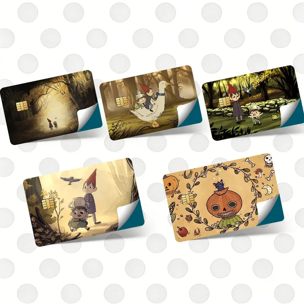 Over the G-Garden Wall Hot Sale Decor Exquisite Card Sticker for Debit Credit Bank Cards Skin Cover Gift Student