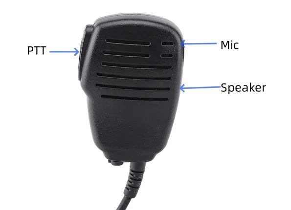 Handheld Speaker Mic SM-26 Microphone PTT 1PIN For YAESU  VX-7R VX-6R VX-120 VX-170 VX-177 FT270 Radio