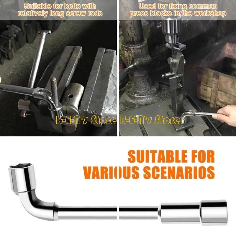 

И1АД л образная стальная конструкция стойкости торцевого ключа с двойной головкой для ограниченного пространства