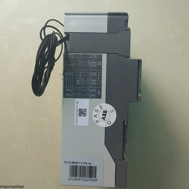 2025 قاطع دائرة حماية التسرب ABB XT3N250 XT1N160 4P 80A100A160A250A حماية التسرب مفتوح تمامًا