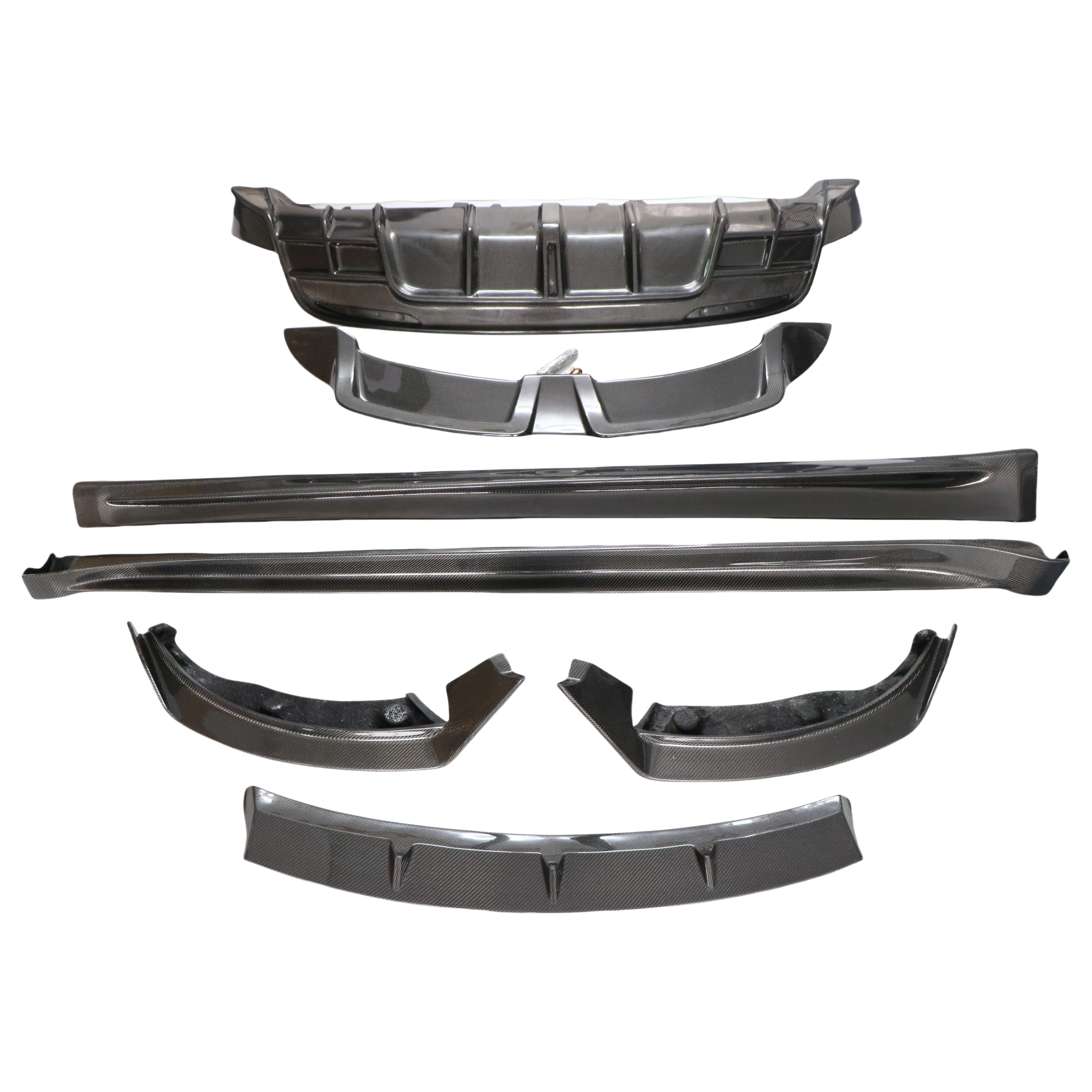 

Teslas Model Y Only High Quality Upgrade Body Kits Made for Real Carbon Fiber Brand New Front Lip Side Skirt Rear Lip Spoiler