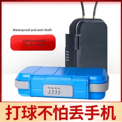 Waterproof Anti-theft Anti-theft Lock Box Lockable Travel Safety Waterproof Drying Box Protection with Steel Shackle Safe