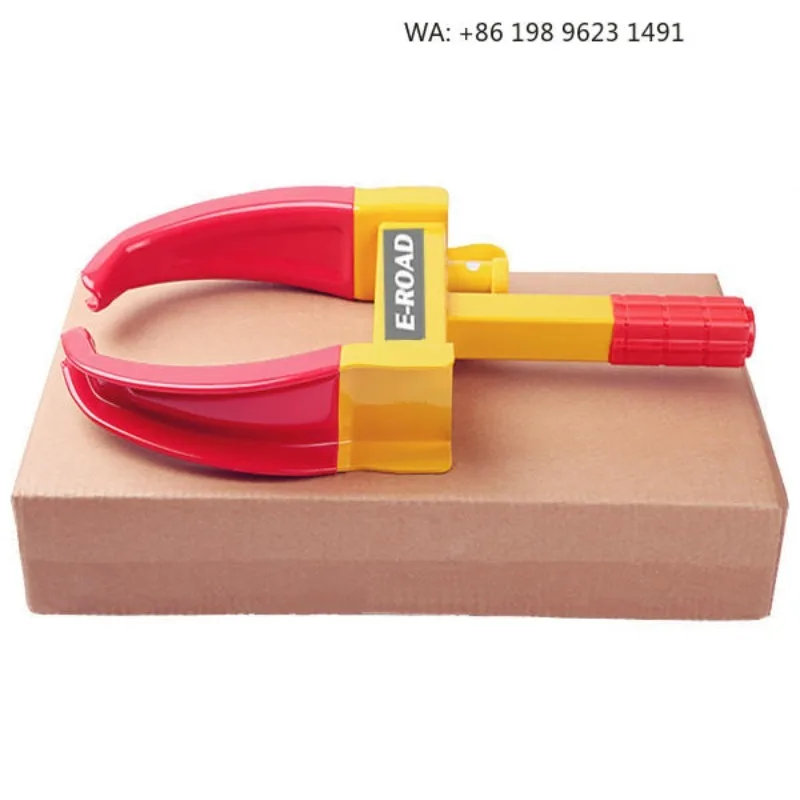 Multi Wheel Type Anti Theft Tire Alignment Clamp Lock Universal Fit Tuk Tuk Motorcycle Three Wheel Vehicle Parking Guard