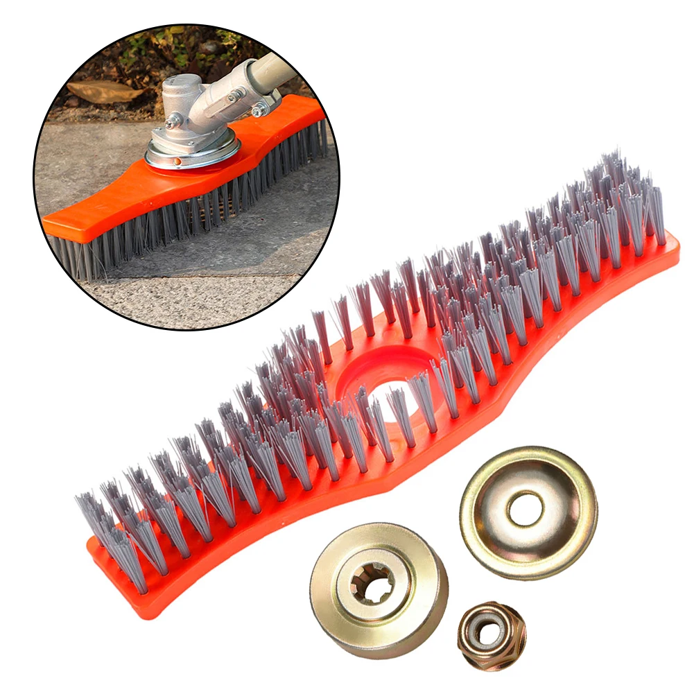 Lawn Mower Cleaning Brush With Fixing Accessories Brush Cutter Grass Trimmer Wire Brush Garden Hot Tubs Floor Cleaning Tools