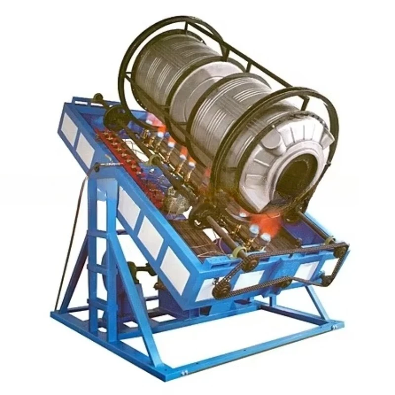 Rising Sun Open Flame Rock n Roll Rotationsformmaschine