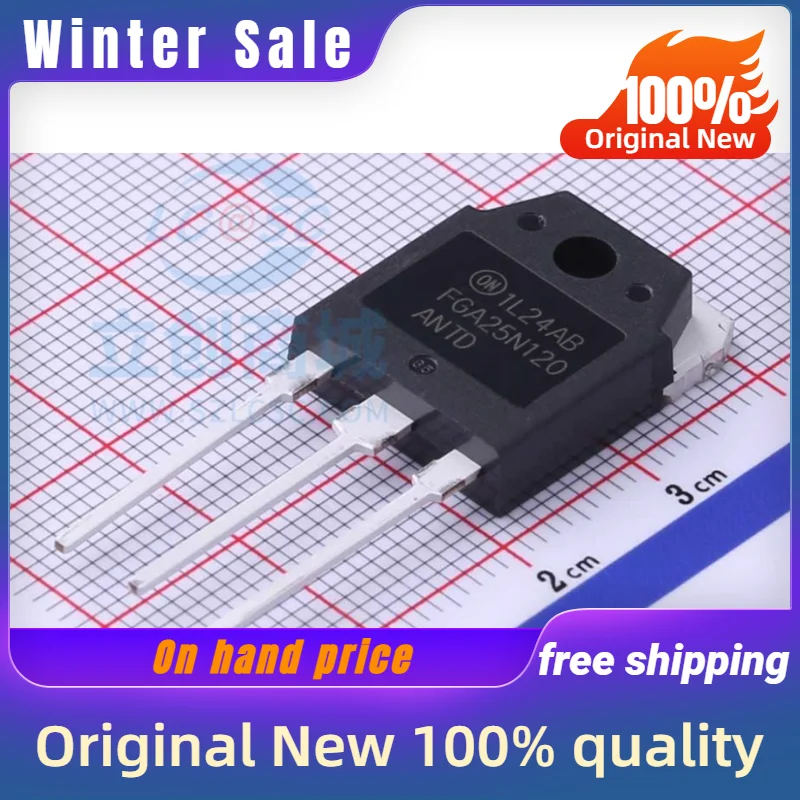 5PCS (IC) New original 25N120 FGA25N120ANTD TO220 quality goods