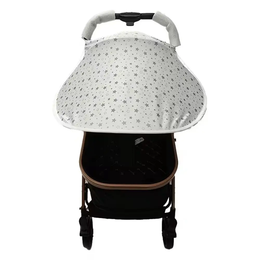 

Extended Baby Stroller Sunshade Adjustment Light Blocking Sun Protections Cover Lightweight Stretch Fabric Sun Blocker Cover