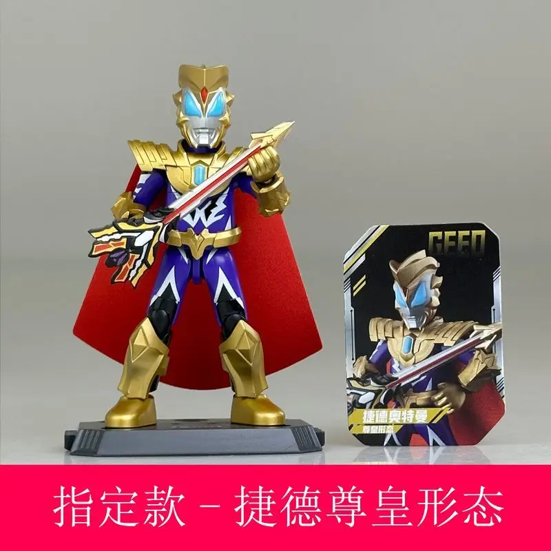 

BLOKEES Ultraman Galaxy версия 14, строительный блок, сборная модель, детский подарок на день рождения, игрушки, коллекция украшений для рабочего стола