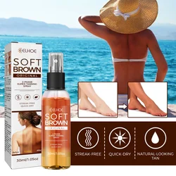 Self Spray Tan Natural ning Oil Mousse Gradual Face Body Quick Dry ning moisturizer 30ml