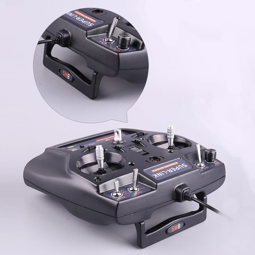 SuperLink SM8/KC8 RC Drone Flight Simulator Compatible with G7.5 Phoenix 5 Model Aircraft Simulation Tool