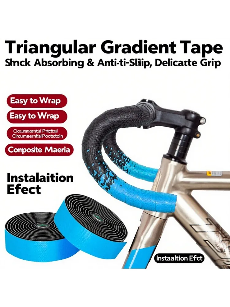 AliExpress Bicycle Handlebar Winding Handlebar Tape Road Bike Bicycle Wrapper Tape Steering Wheel Tape Road Bike Handlebar Ribbon ZXCCBS03