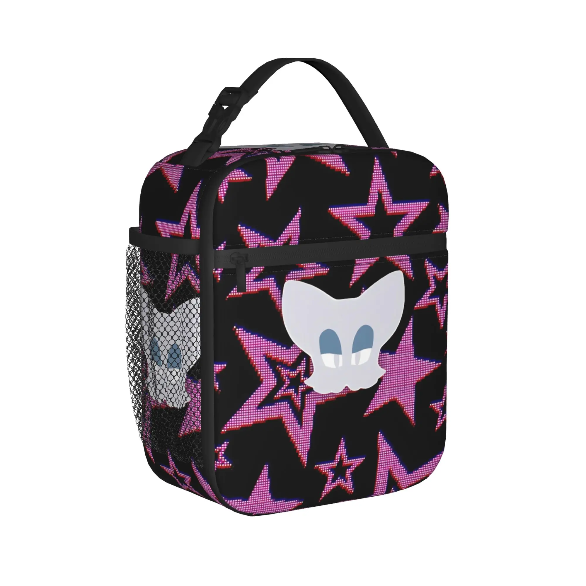 Shadow The Hedgehogs Thermal Insulated Lunch Bags for School  Portable Food Container Bags Cooler Thermal Lunch Boxes