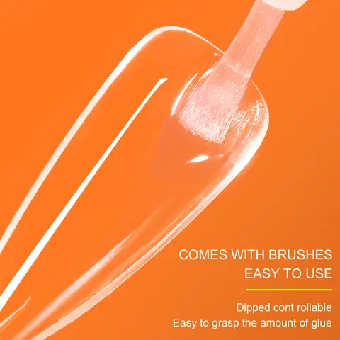 7 ग्राम सुपर मजबूत नेल ग्लू झूठे नाखूनों के लिए, ऐक्रेलिक नाखून, नाखूनों पर प्रेस, नकली नाखून कला सजावट स्थायी आसंजन 8 best sales नाखूनों पर गोंद लगाएँ - №2