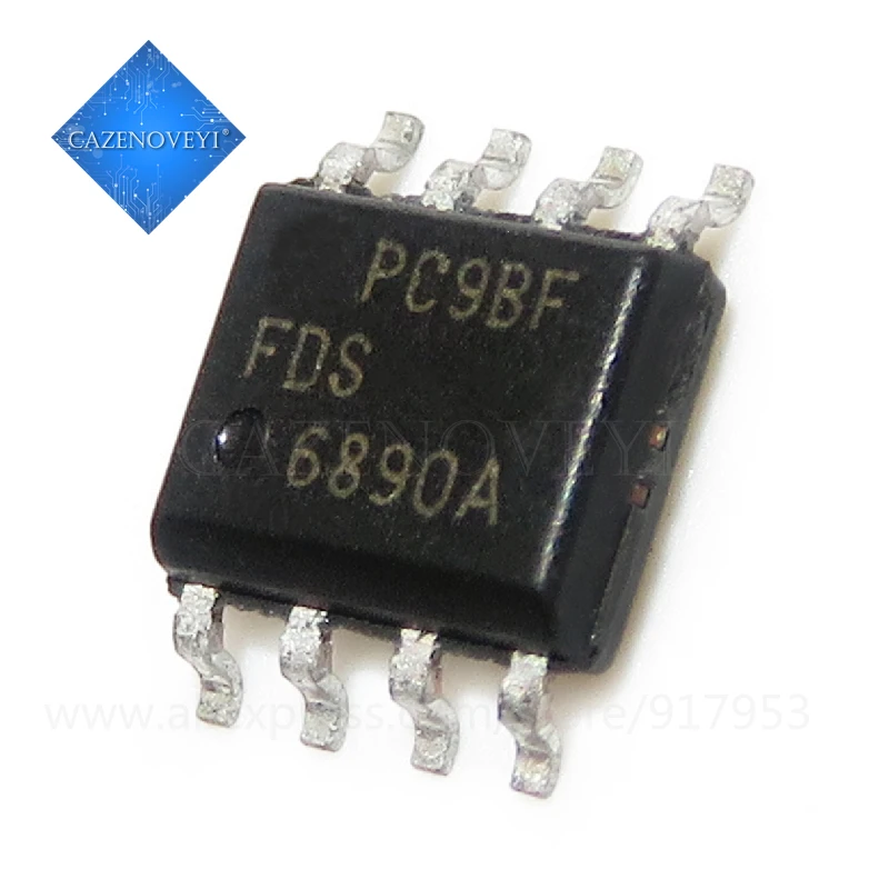 Good product (5piece) FDS6890A FDS6890 In Stock Can provide image reference