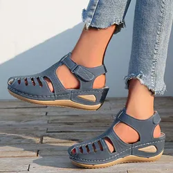 Sandals Shoes Women Summer Non-Slip Ladies Shoes Party Sandals Woman Wedge Walking Shoes Casual Footwear Women Sandal Female