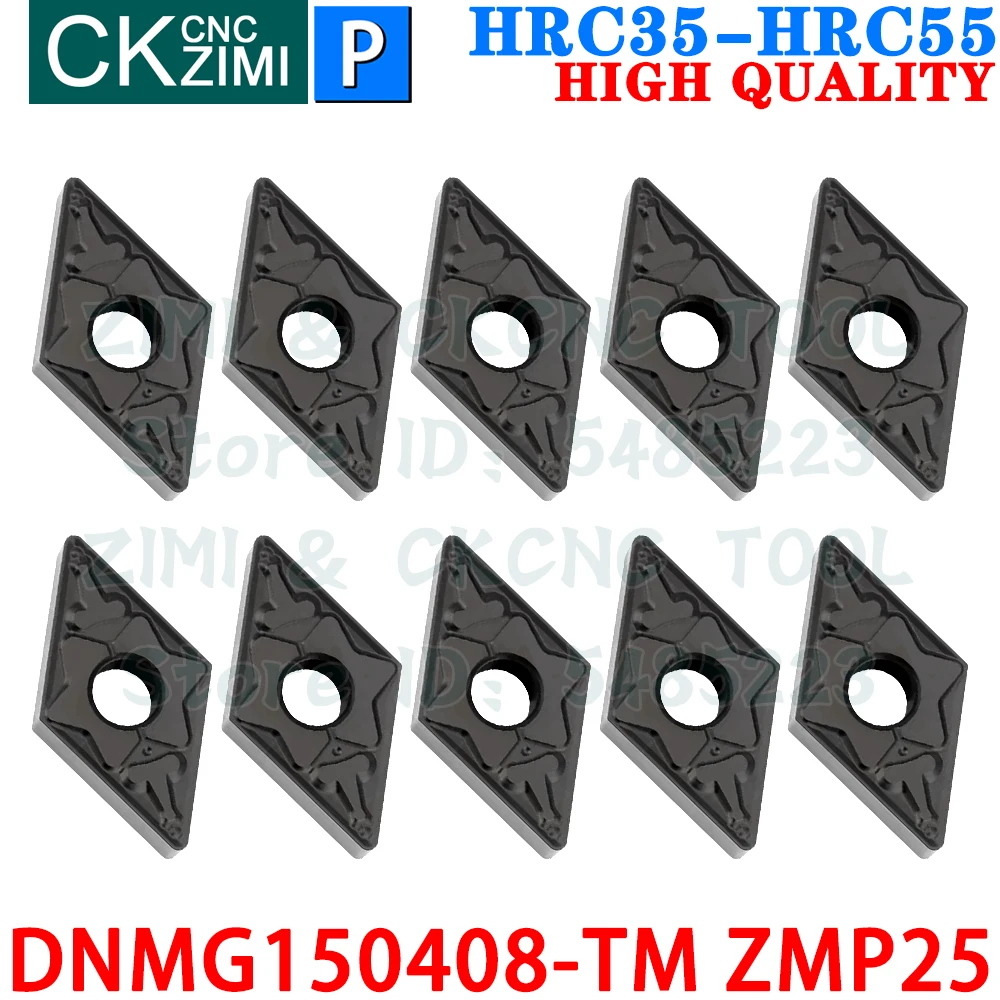 DNMG150408-TM ZMP25 DNMG 150408 TM Carbide Inserts External Turning Inserts Tools DNMG432-TM CNC Metal Lathe Cutter Tools steel