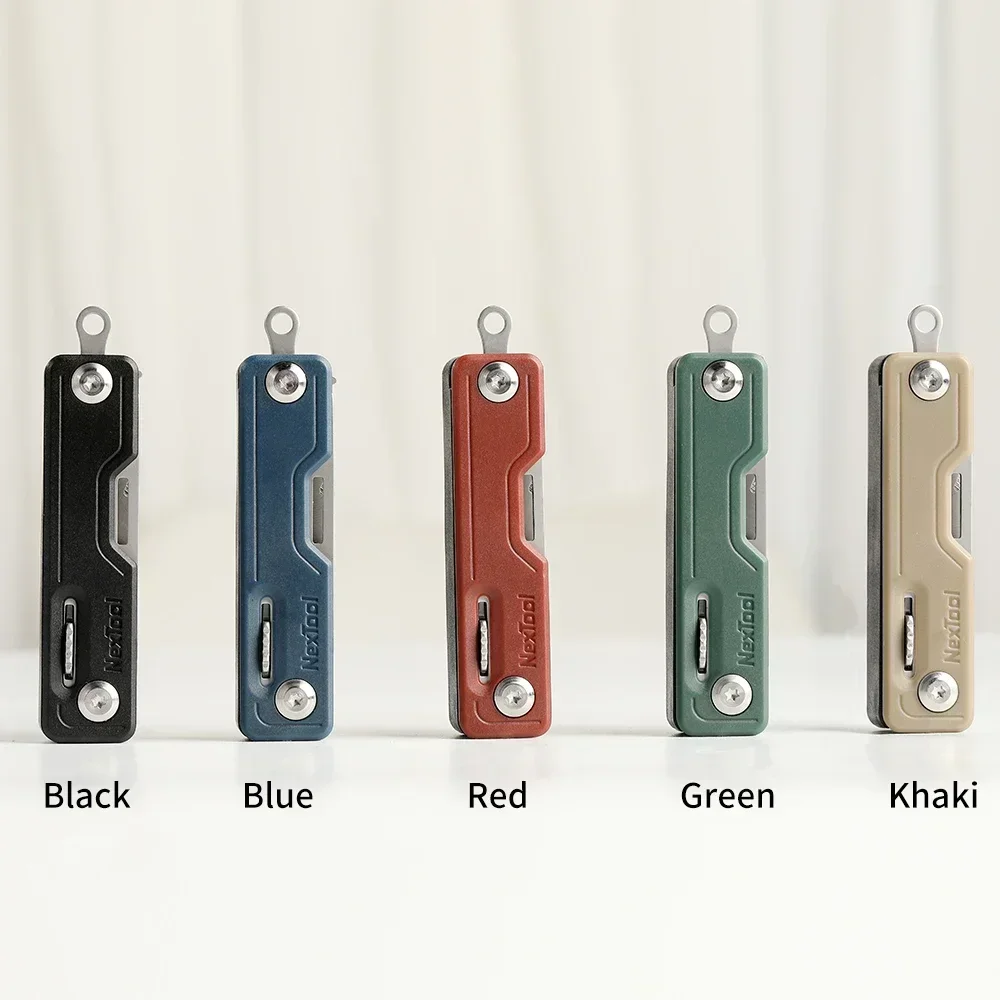 NexTool 10 في 1 EDC Multitool متعددة الوظائف تفريغ سكين مقص مفك للطي الفاكهة التخييم أدوات إنقاذ في الهواء الطلق