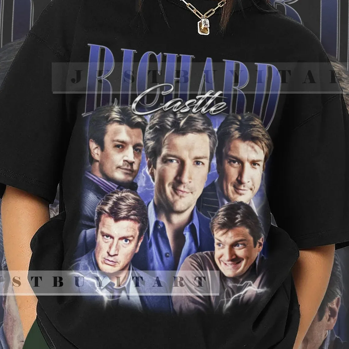 

Limited Richard Castle Shirt Gift Movie Richard Castle T-Shirt Booottleg Richard Castle Sweatshirt Homage Retro Unisex Graphic T