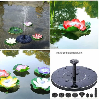 

Solar fountain micro fountain solar sprinkler outdoor courtyard rockery garden pond landscaping fountain