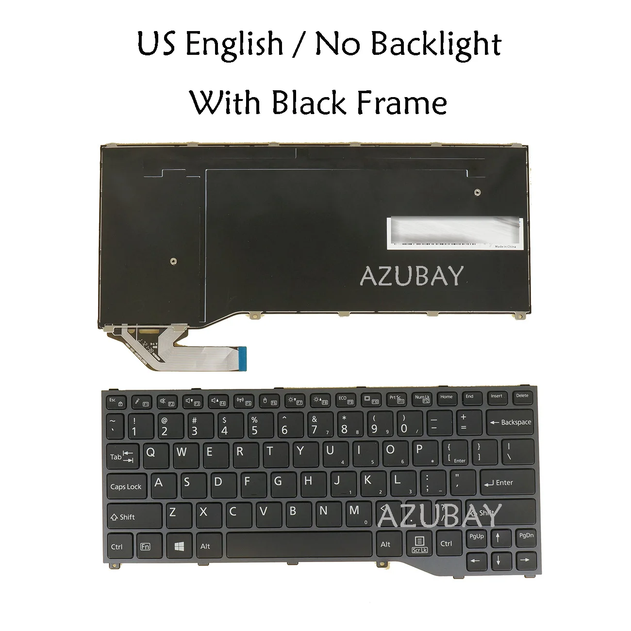 US UK Laptop Keyboard For Fujitsu lifebook U727 U728 U729 P727 P728 CP724828-01 CP724817-01 FJM16J13US6D852