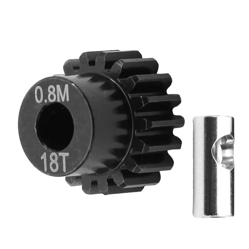 M0,8 gehärteter Stahl 45er # Stirnrad 5 mm Bohrung – für 1/10 RC Monster Truck Crawler Upgrade-Teil – Detail 16