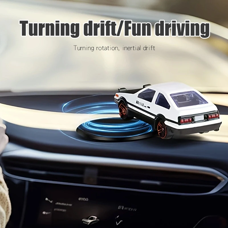 Drifting Moving cool car ornaments dashboard interior accessories inside decor items model vehicle fun van auto decorations men image 3