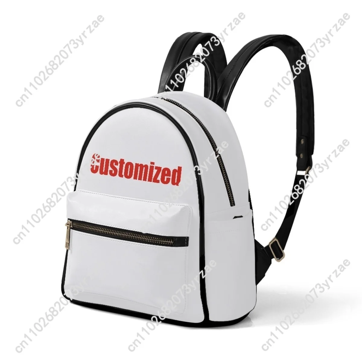 Cat Warrior Backpack Mens Womens Knapsack Personalized Pattern Double Shoulder Bag Business Travel Bookbag Custom Made Daypacks