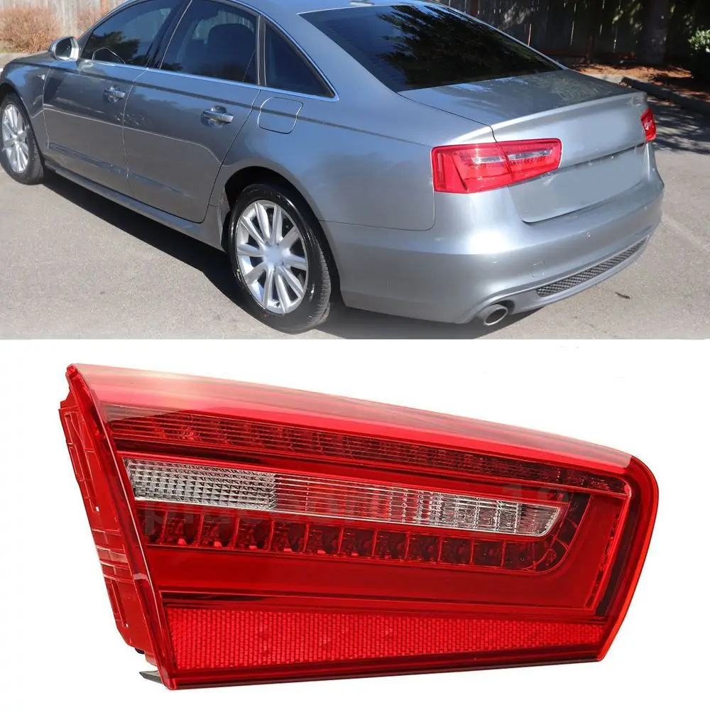 

Left Passenger Side Rear Inner Tail Light Brake Lamp For Audi A6 C7 2012-03/2015