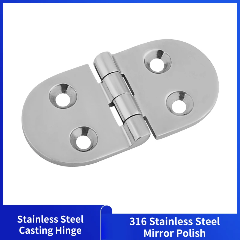 Alastin Stainless Steel Casting Hinge Flat Hinge Cabinet Doors For Windows Round Hinge Wooden Box Hinge Thickness