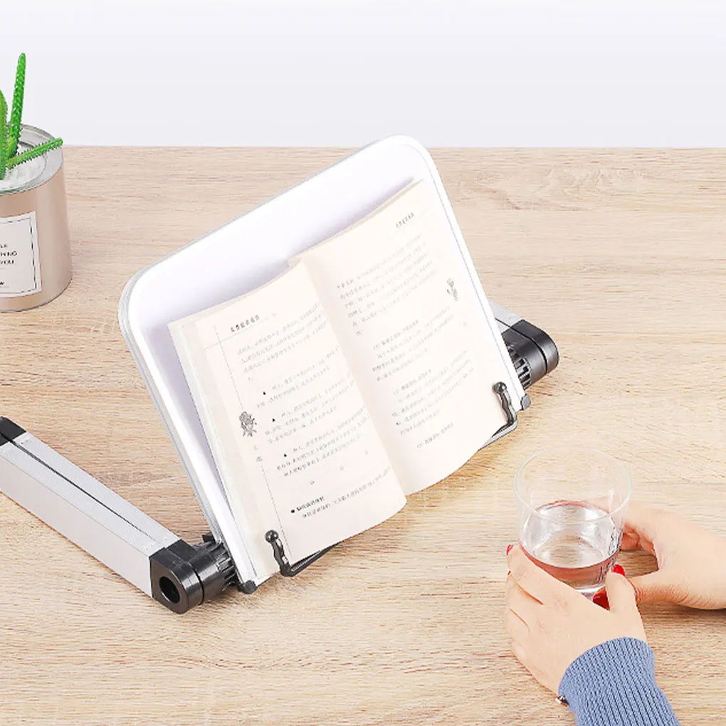 Imagem -03 - Dobrável Leitura Book Stand Desk Holder Forte 10kg Peso Limite Hands