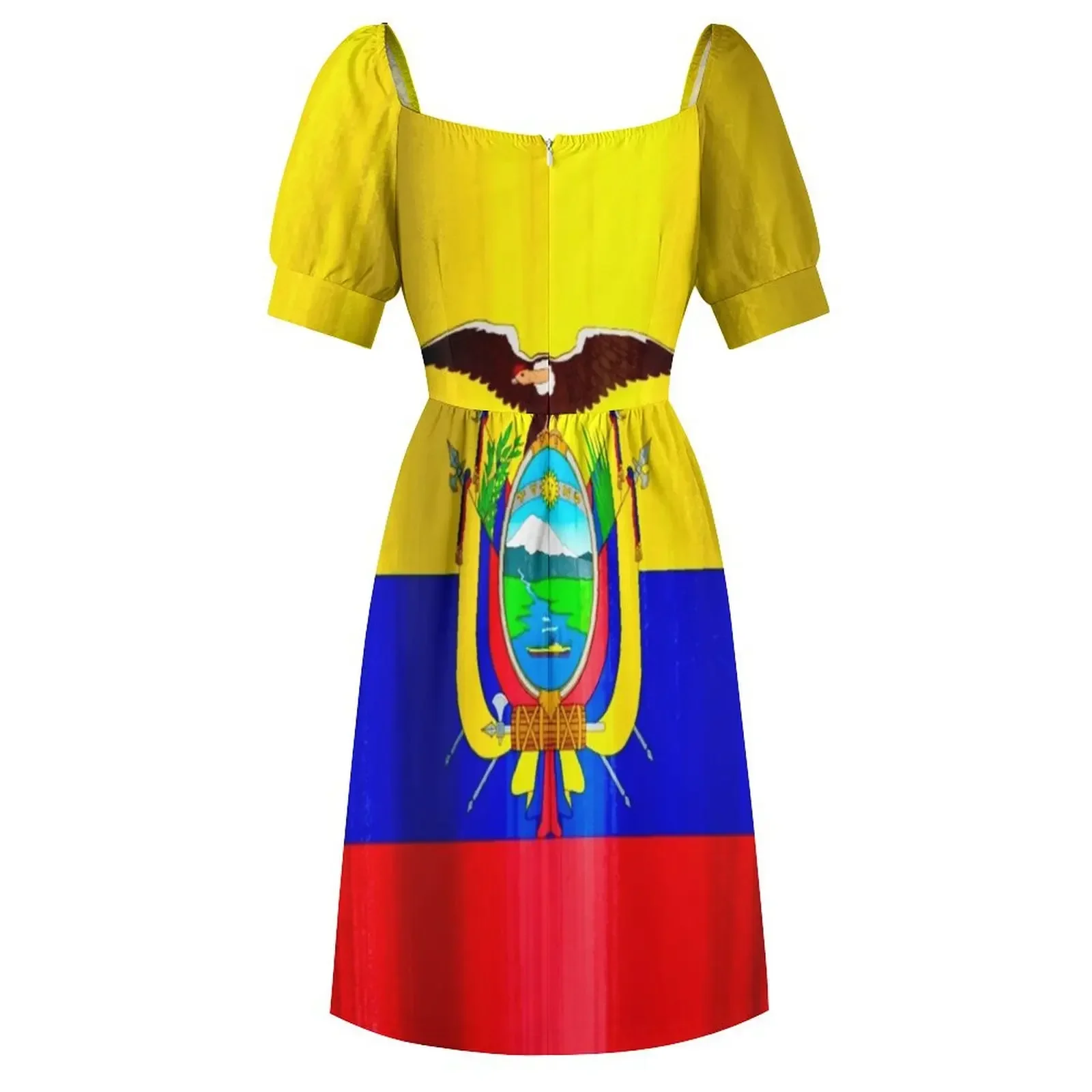 Ecuadorian Flag ~ Ecuador Sleeveless Dress ladies dresses for special occasions luxury dress Dress