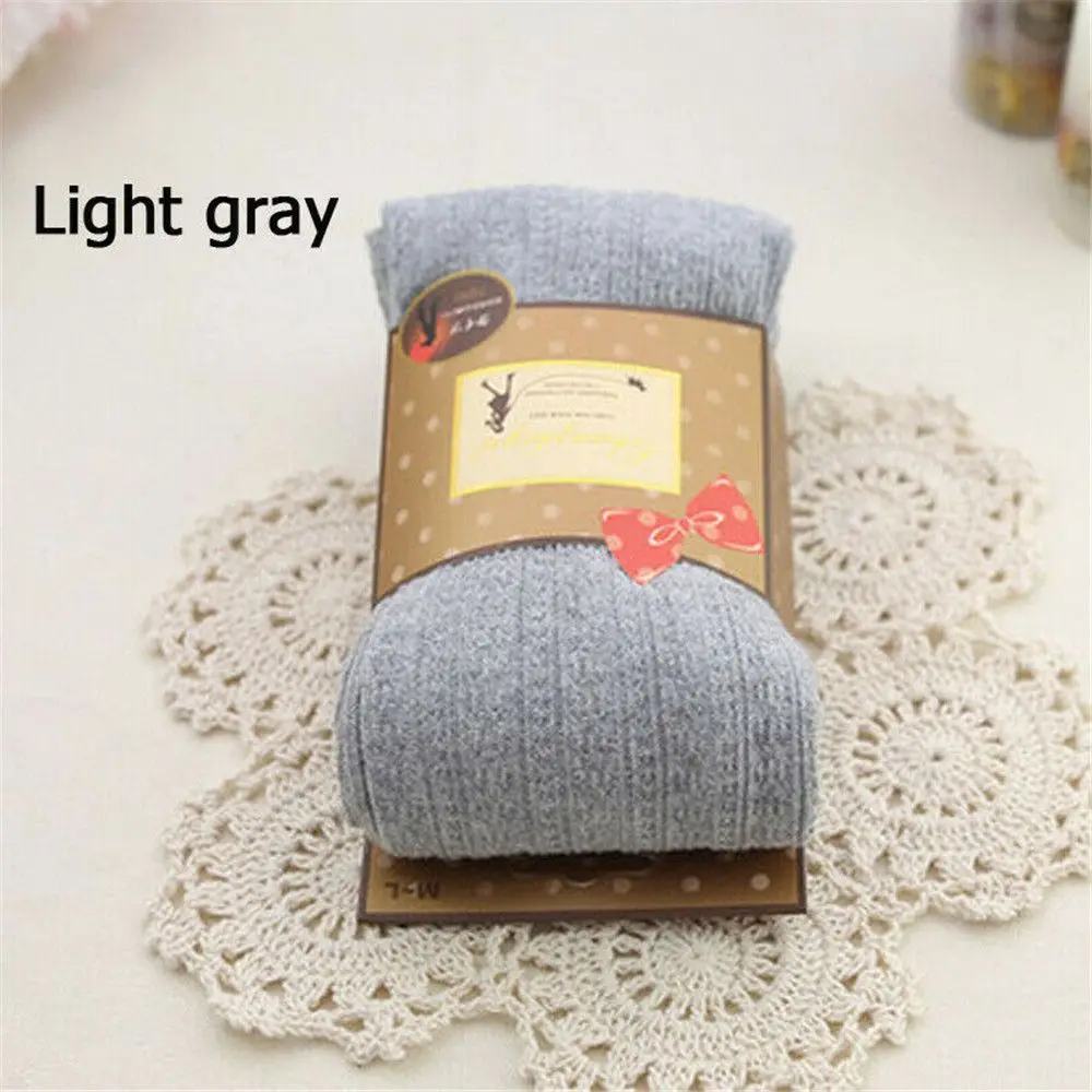 

Женские толстые леггинсы в рубчик, узкие колготки, вязаные носки, шерстяные брюки