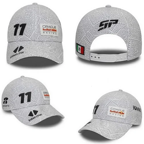 Imagen 2 del producto Red Bull Racing Team Driver Fans Racing Hat Ball Bend Edge Riders Travel Tour Red Bull Gorra de béisbol