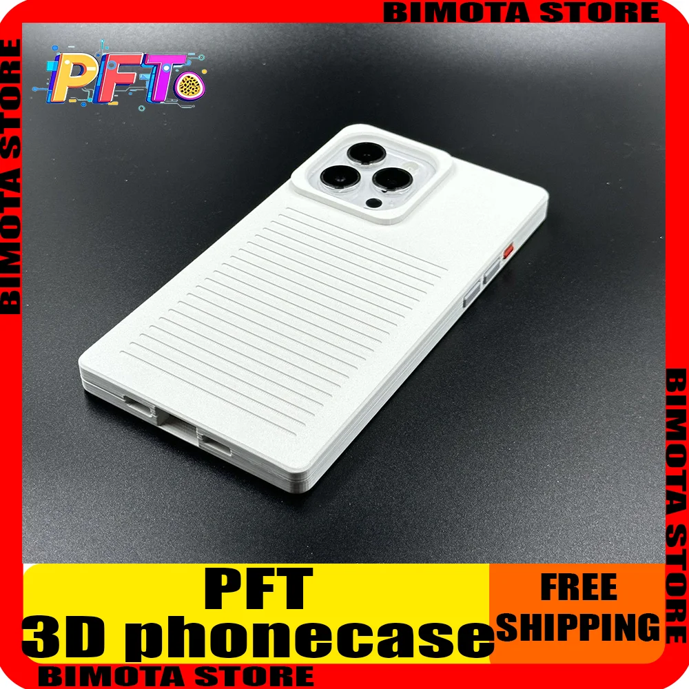 

Чехол для мобильного телефона с PFT 3D-печатью для iPhone, индивидуальный защитный чехол для мобильного телефона в стиле ретро, креативный орнамент, универсальный чехол с защитой от падения