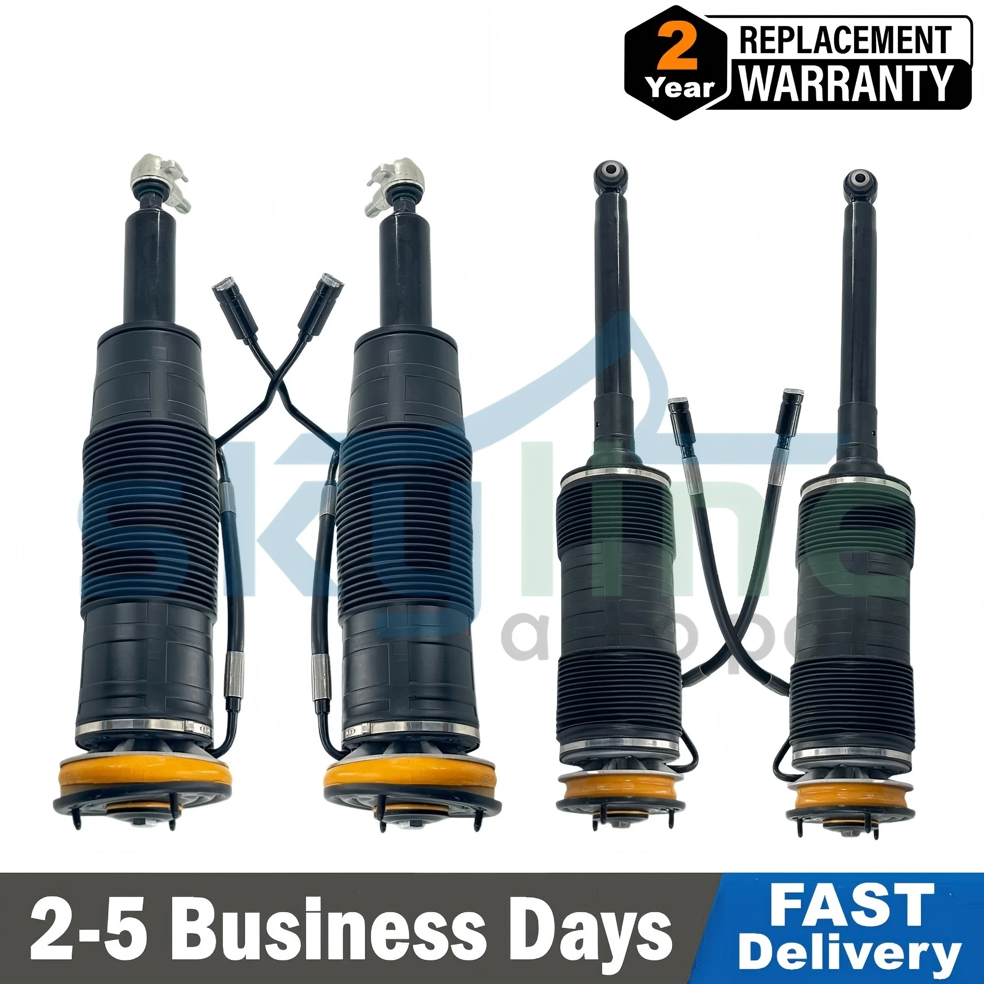 

4× Front Rear ABC Hydraulic Struts For Mercedes W221 C216 CL500 CL600 S600 4.7L 2007-2014 2213202313 A2213207713