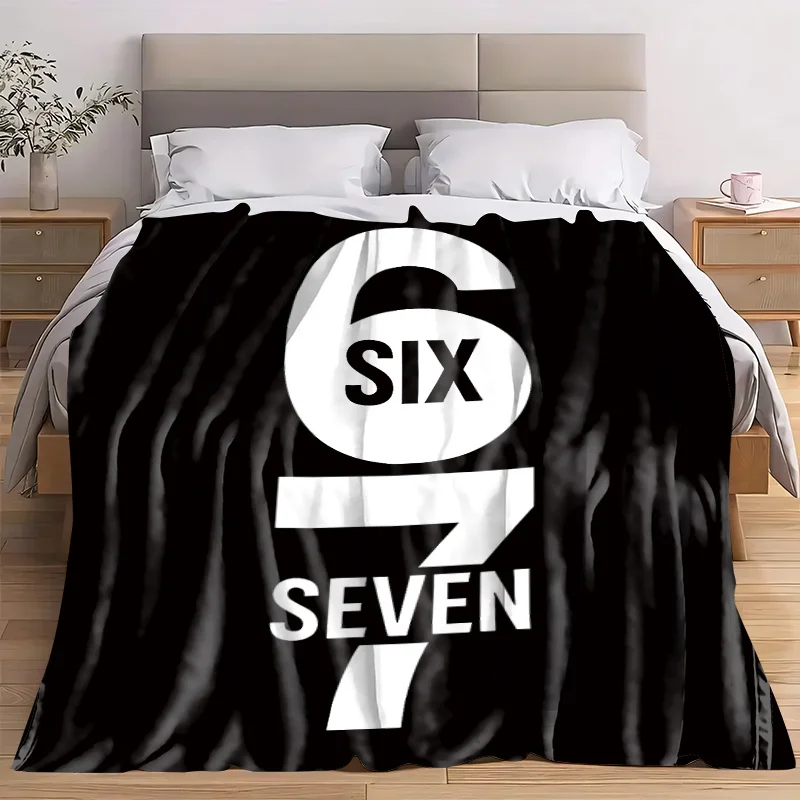No. 67 printed item comfortable bedspread suitable for all seasons a Christmas gift a birthday gift camping and travel supplies