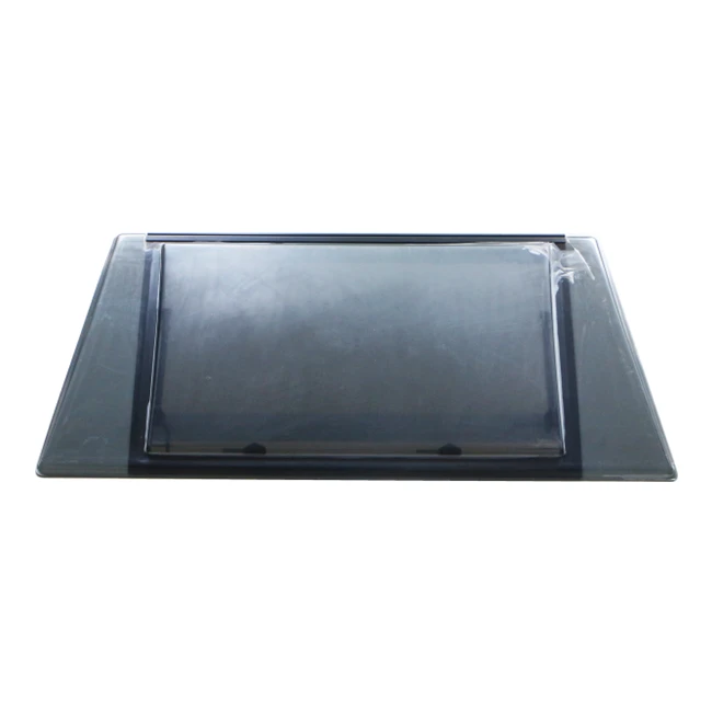 

2024 E-mark Aluminium Alloy Frame Double Glaze Acrylic Forehead Skylight Replacement With RV Motorhome Caravan Camper