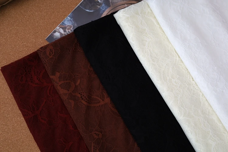 يمكن أن تكون إكسسوارات قماش الدانتيل المرنة الجديدة فساتين DIY، فساتين شيونغسام، فساتين الزفاف، أغطية الرأس، ستائر زخرفية مقسمة #4