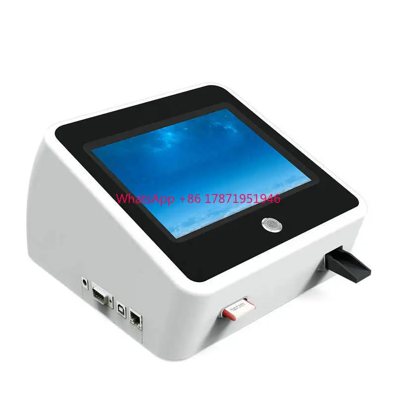 

POCT Immunofluorescence Analyzer For T3 T4 TSH Hbalc PSA D Dimer Ctni Vitamin D3 CRP PCT Testing HbA1c T3 T4 / TSH/ BNP