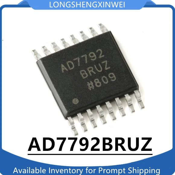1 Uds AD7792BRUZ AD7792BRUZ-REEL7 Chip convertidor analógico a digital TSSOP16 nuevo Original en Stock