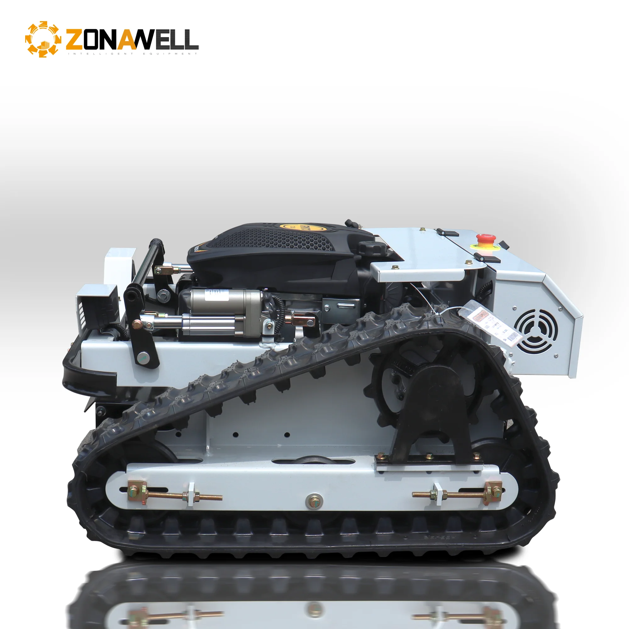 아니요. 1 온라인 판매량: 스마트 원격 제어 전기 시동 잔디 깎는 로봇, 높이 조절 가능한 칼날, LED 조명 포함