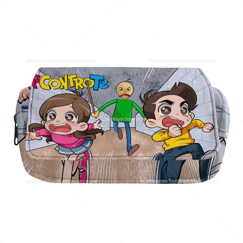 Me Contro Te Pencil Case Kids Boys Girls School Multifunction Pen Bags Pencils Pouch Students Education Stationery Supplies