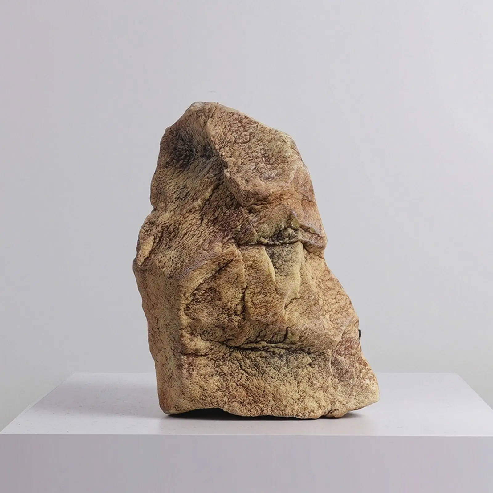 Simulated Rock Prop for Photography Decorative Plastic Stone for Patio Garden Art Realistic Sand Finish Creative Outdoor Scene