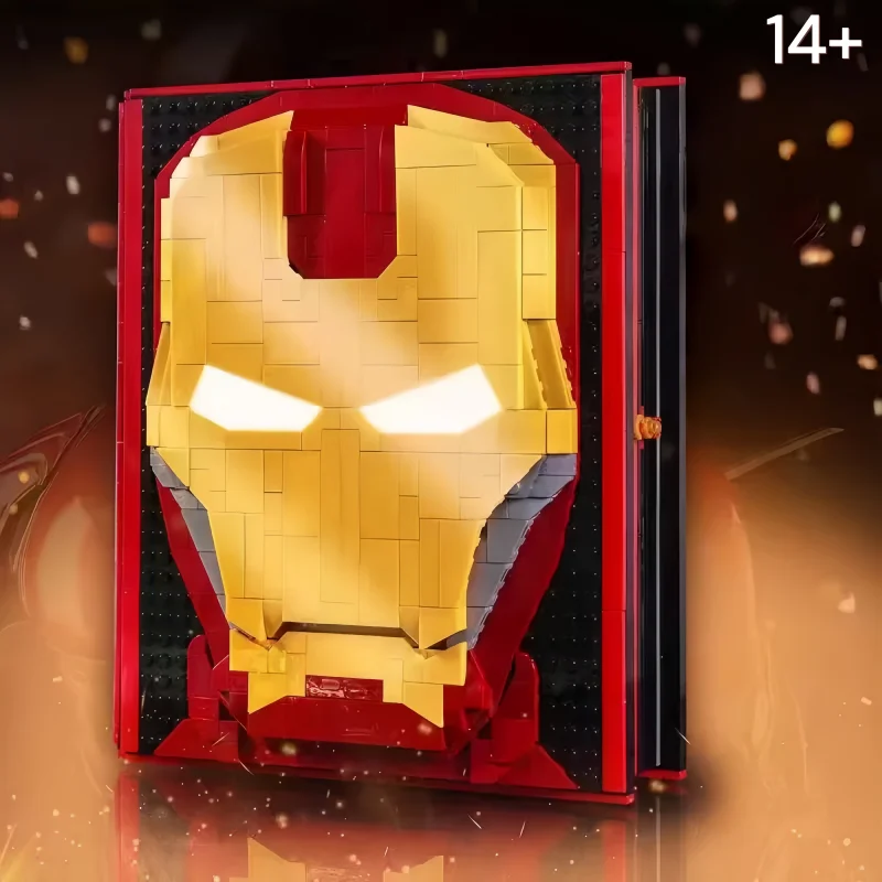 2026 New Hero Ir on Man Memorial Handbook Building Blocks Set with 52 figures Home Decor Ornament Festival Gifts For Adults