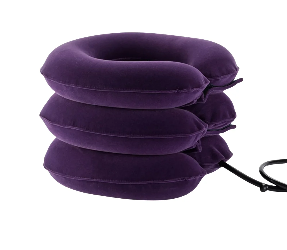 family expensesMedical cervical vertebra treatment instrument Inflatable pillow Cervical traction device free shipping